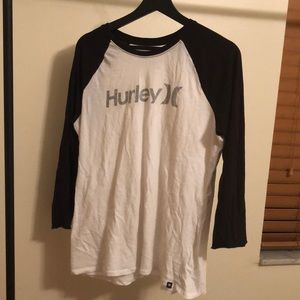 Hurley baseball tee raglan